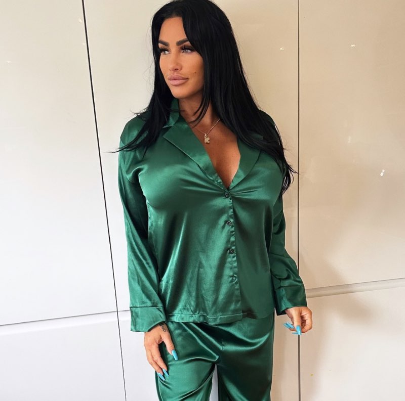 Katie in groen