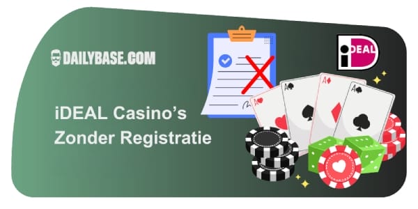 iDEAL in casino's zonder registratie