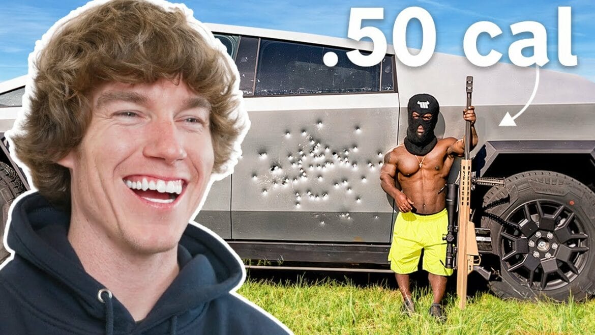 Danny Duncan bij zijn nieuwe auto