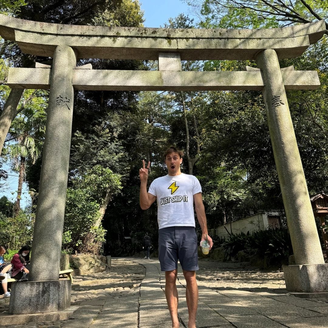 Marc Lou in Japan