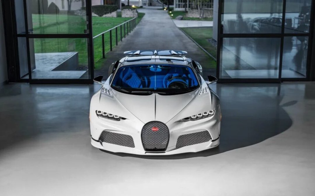 Bugatti Chiron Elephant Blanc