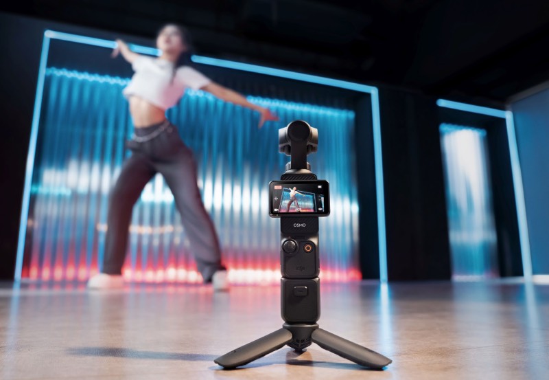 Dji Osmo Pocket in action mode