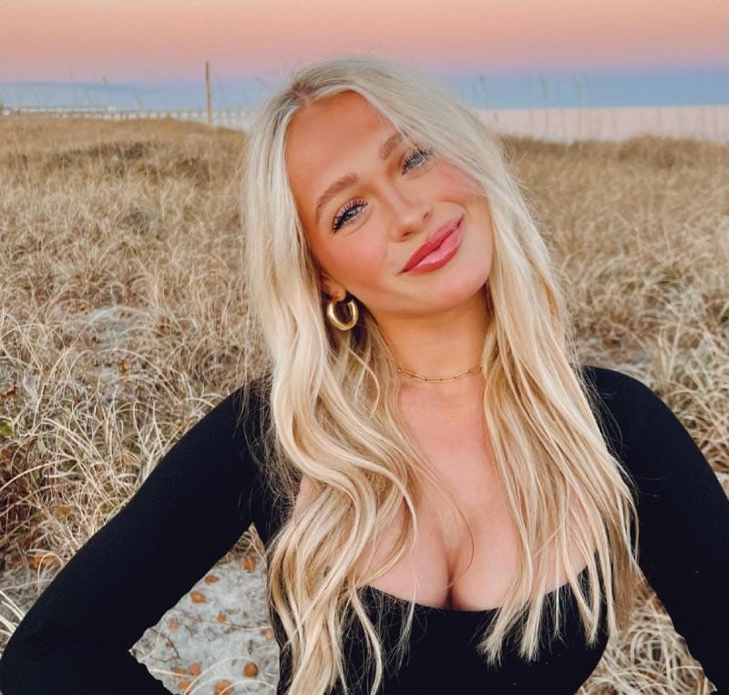 Grace op strand