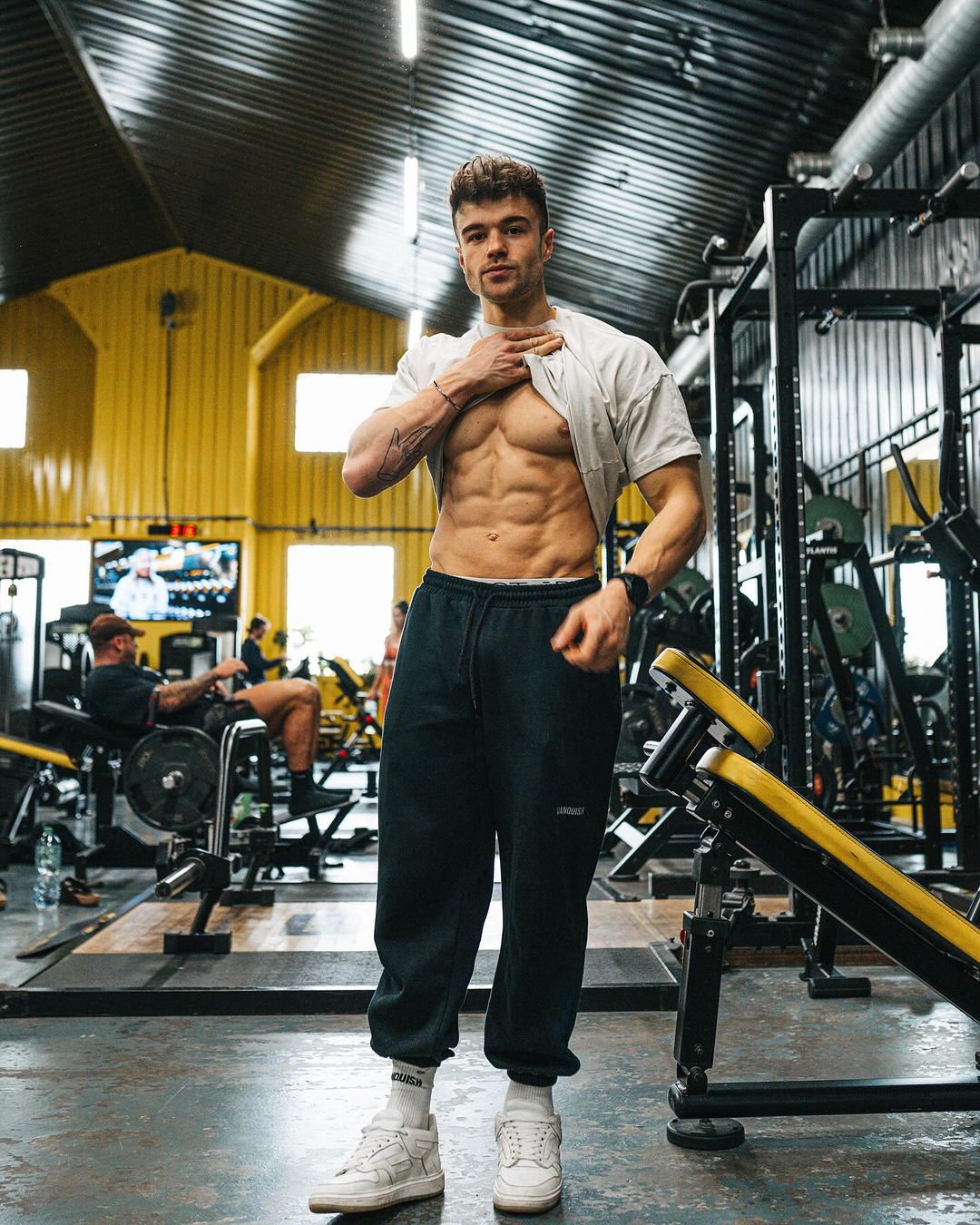 Mo Samuels in de gym