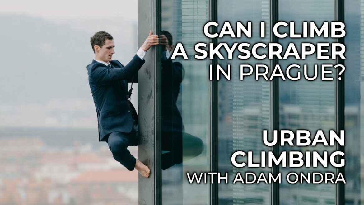 Adam Ondra beklimt een toren