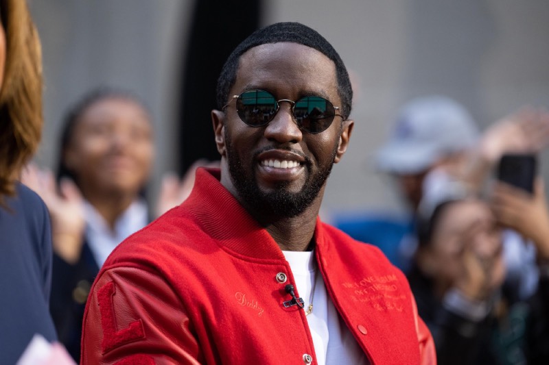 Diddy in rood rappers