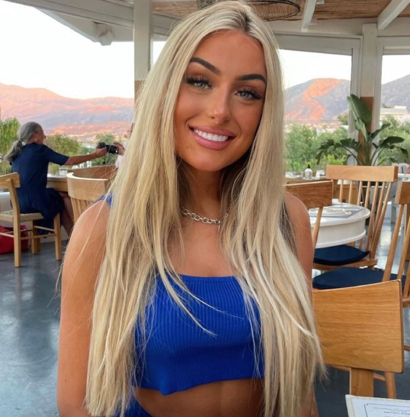 Emily in restaurant 