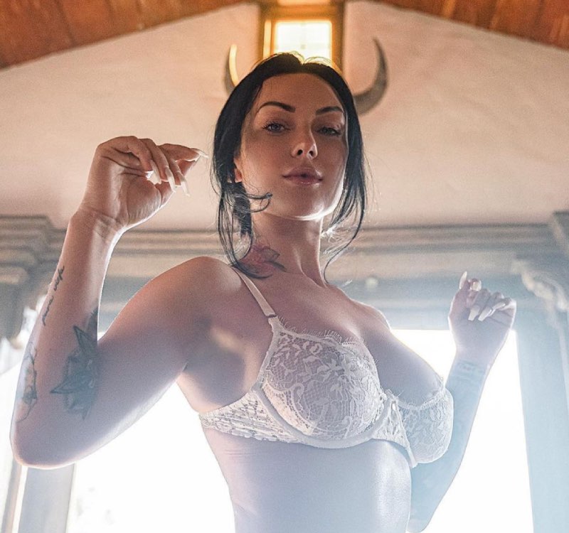 Witte lingerie kayla