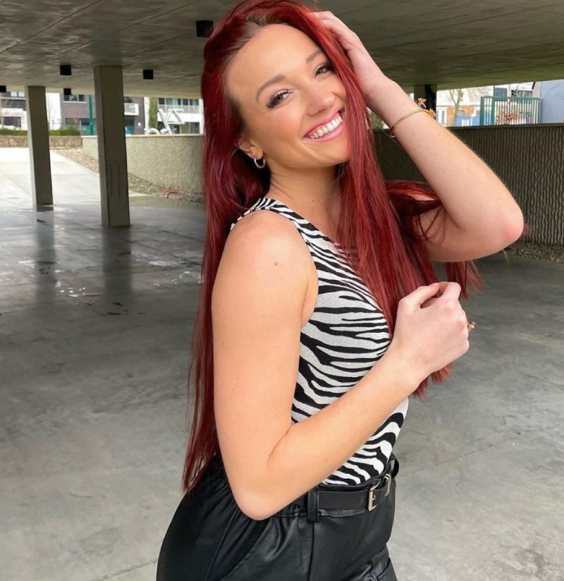 Megane rood haar
