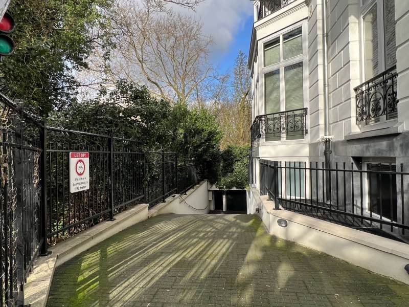 Parkeerplaats in Amsterdam 