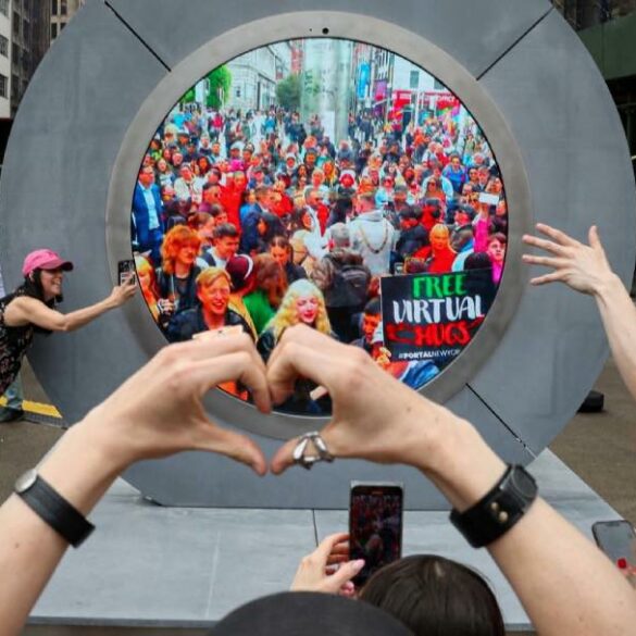 Portal Art installatie