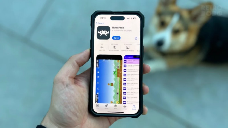 RetroArch in appstore 