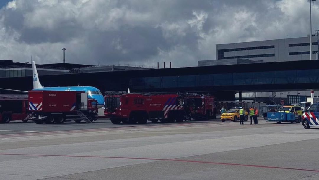 Schiphol vliegtuig