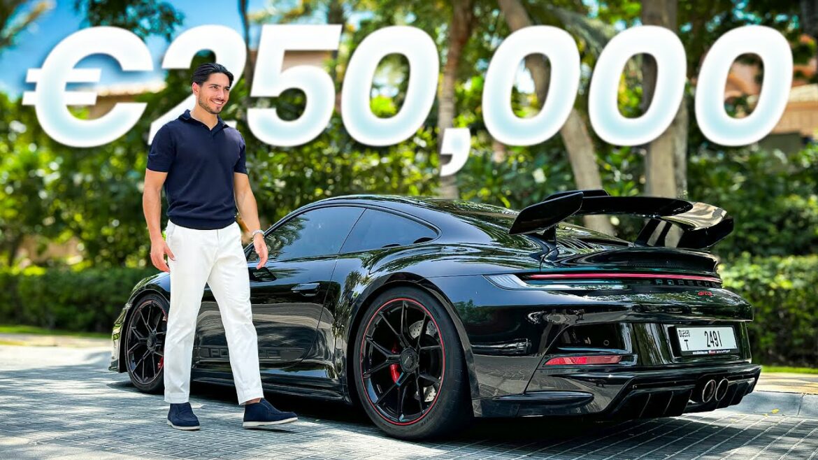 Thomas Vd Leck bij nieuwe auto