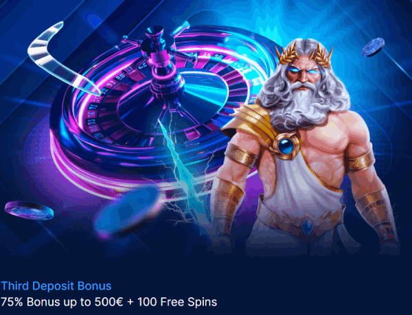 3e welkomstbonus bij BM.bet casino