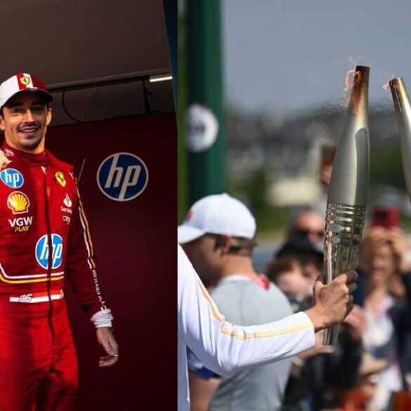 Charles Olympische vlam