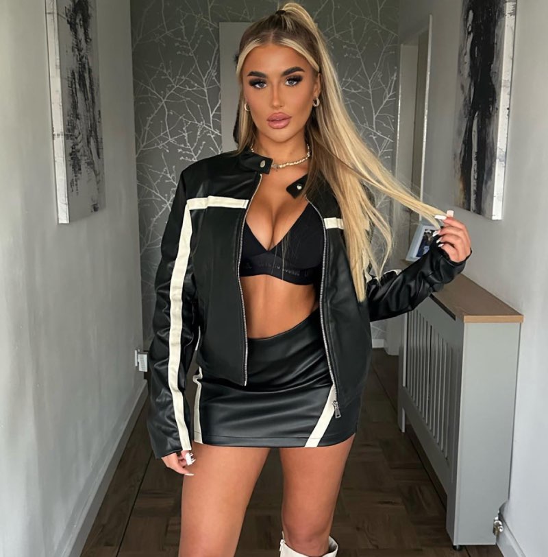 Sexy zwarte outfit