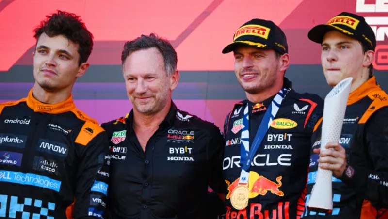 Mclaren en Redbull Oscar 