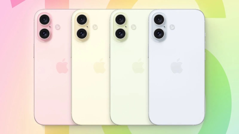iPhone 16 pastels 