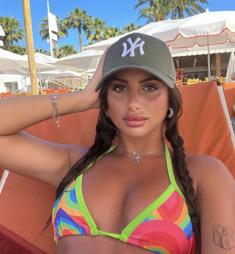 Kleurrijke bikini 