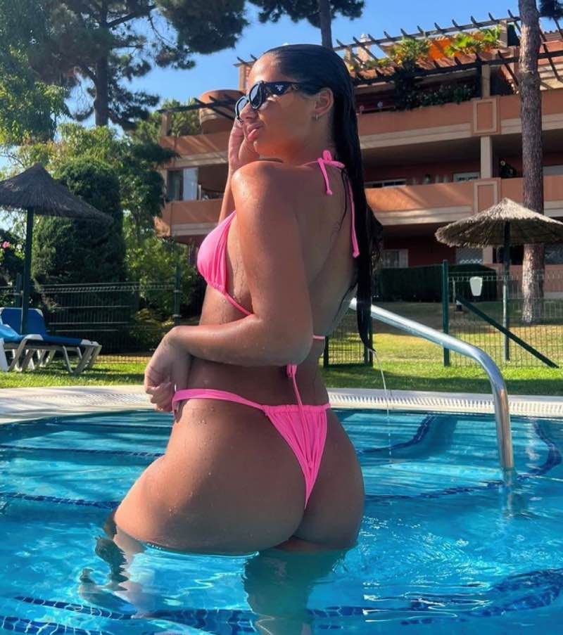 Roze bikini