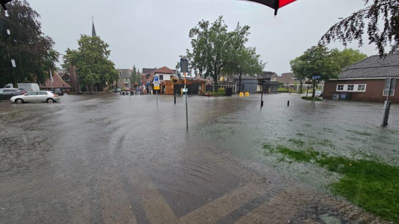 Stad onder water