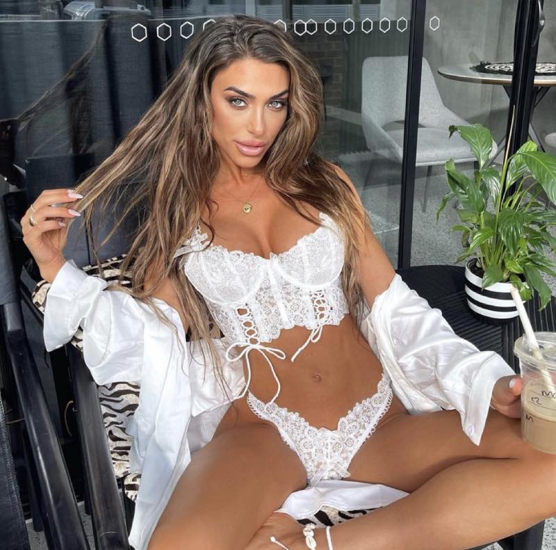 Witte lingerie