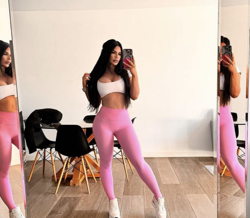 Rosie in sport outfit