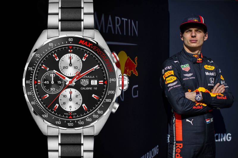 Max Verstappen TAG Heuer Rolex 