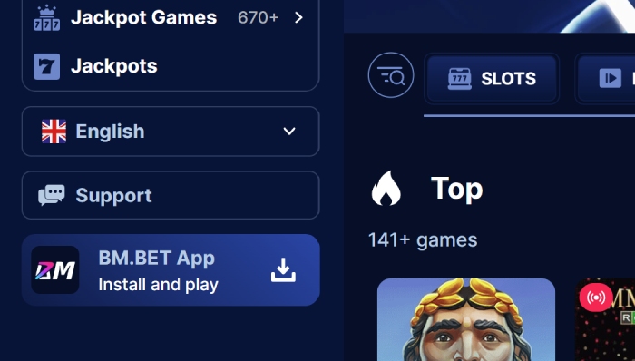 bm.bet mobile app for download