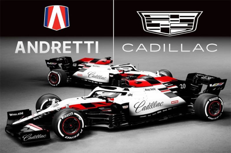 F1 auto's Andretti