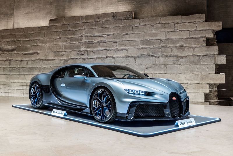Chiron in blauw 