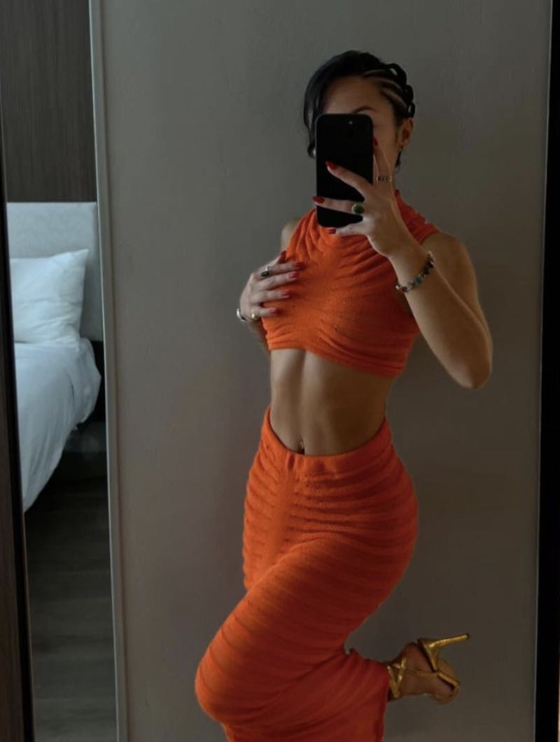 Oranje outfit