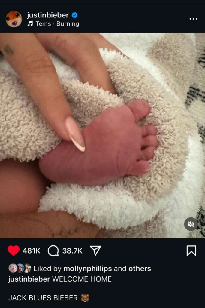 Justin Bieber Son