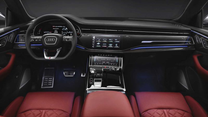 Audi SQ8 interior 