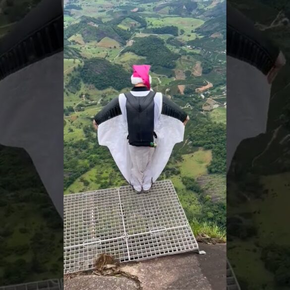 'JoHannes Wingsuit' op YouTube