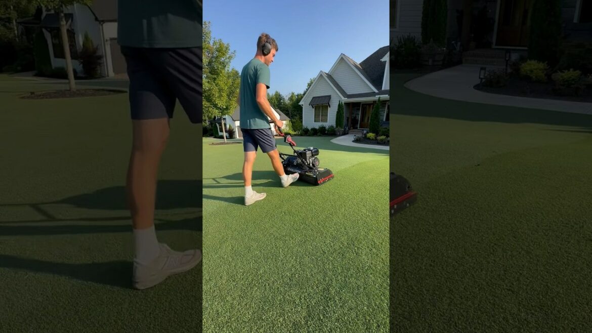 'The Lawn Dad' op YouTube