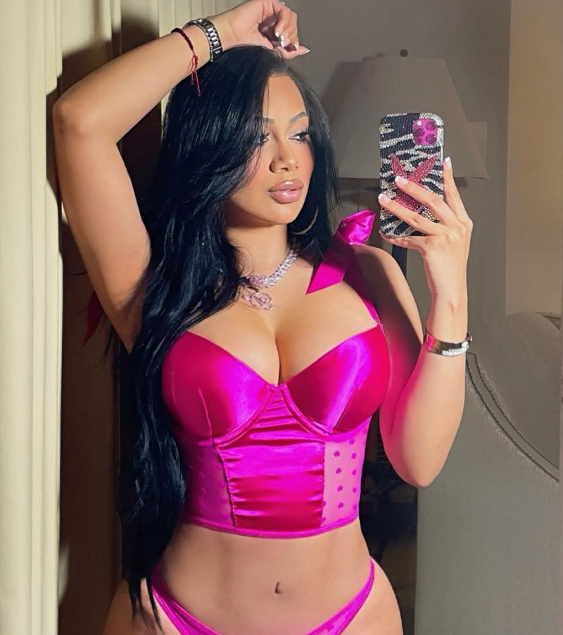 Sexy roze outfit