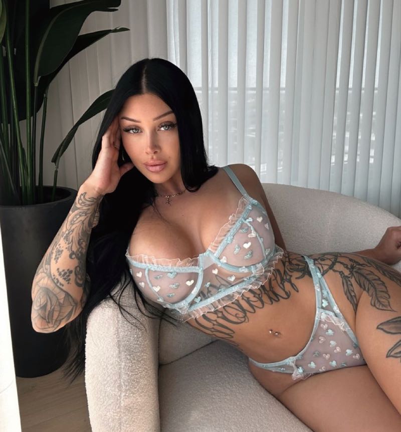 Valerie in lingerie