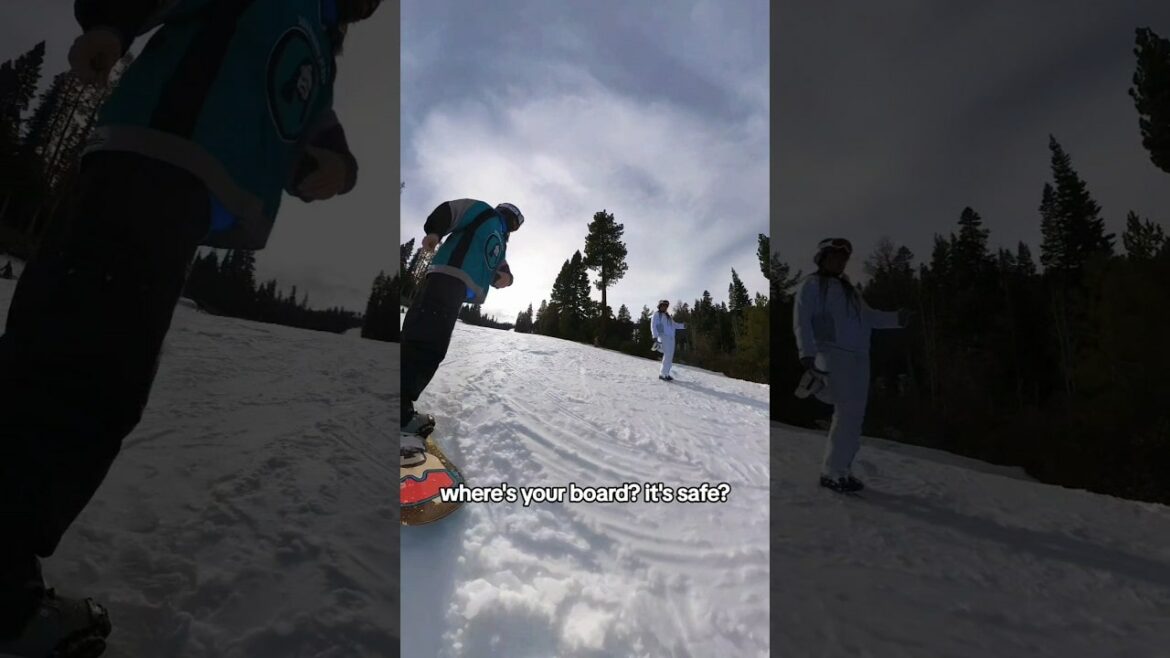 'Snowboard Jesus' op YouTube