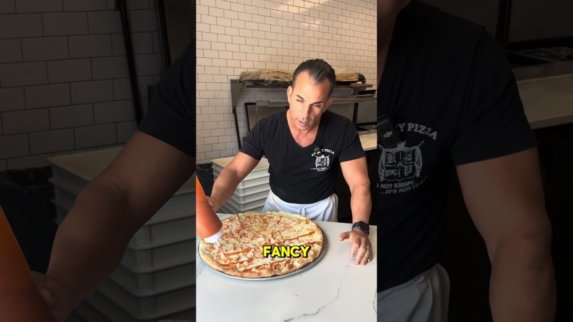 'Krispy Pizza' op YouTube