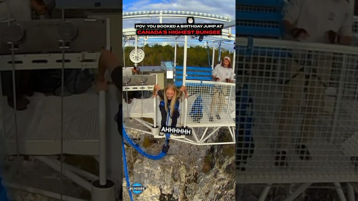 'Great Canadian Bungee' op YouTube