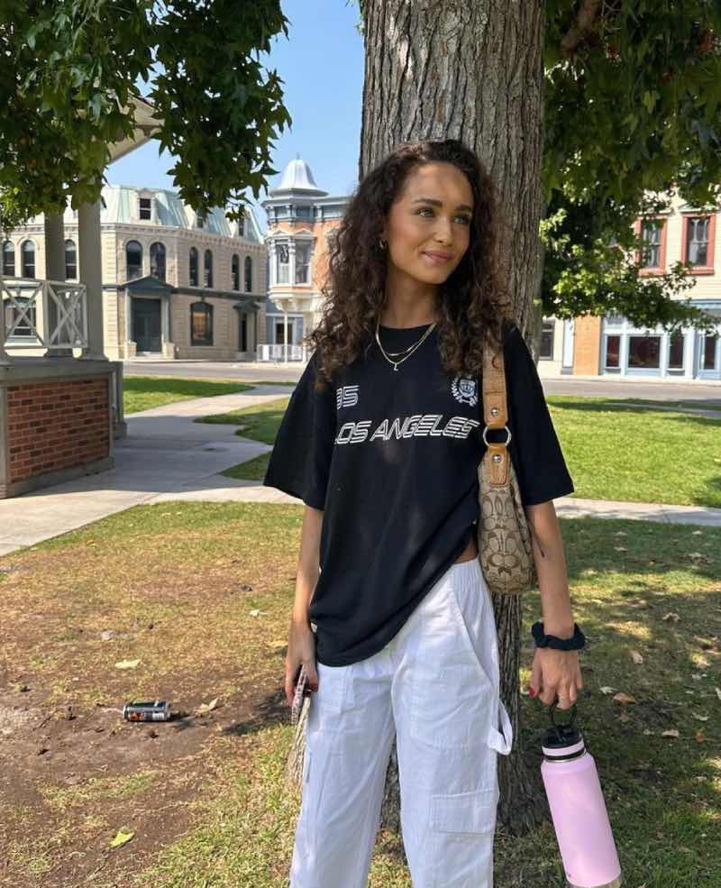 Lauren in zwart tshirt