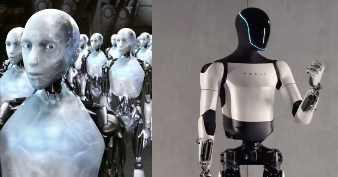 Tesla Optimus robots FT