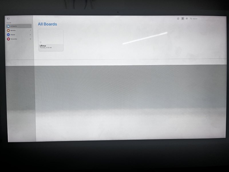 iMac Scherm met lijnen 