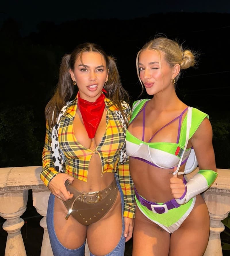Babe in woody kostuum