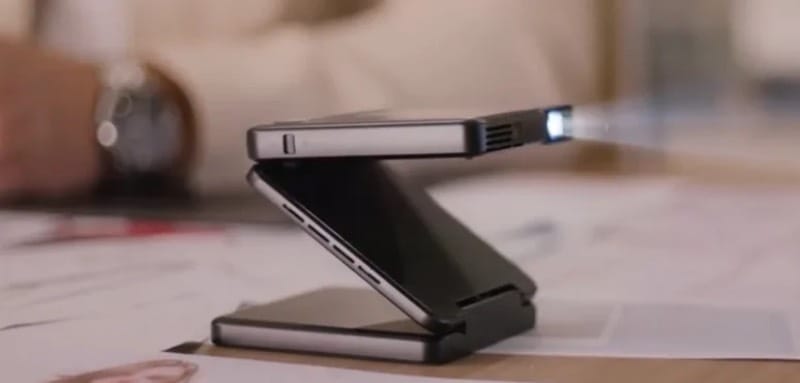 Aurzen trfold projector van CES 2025 