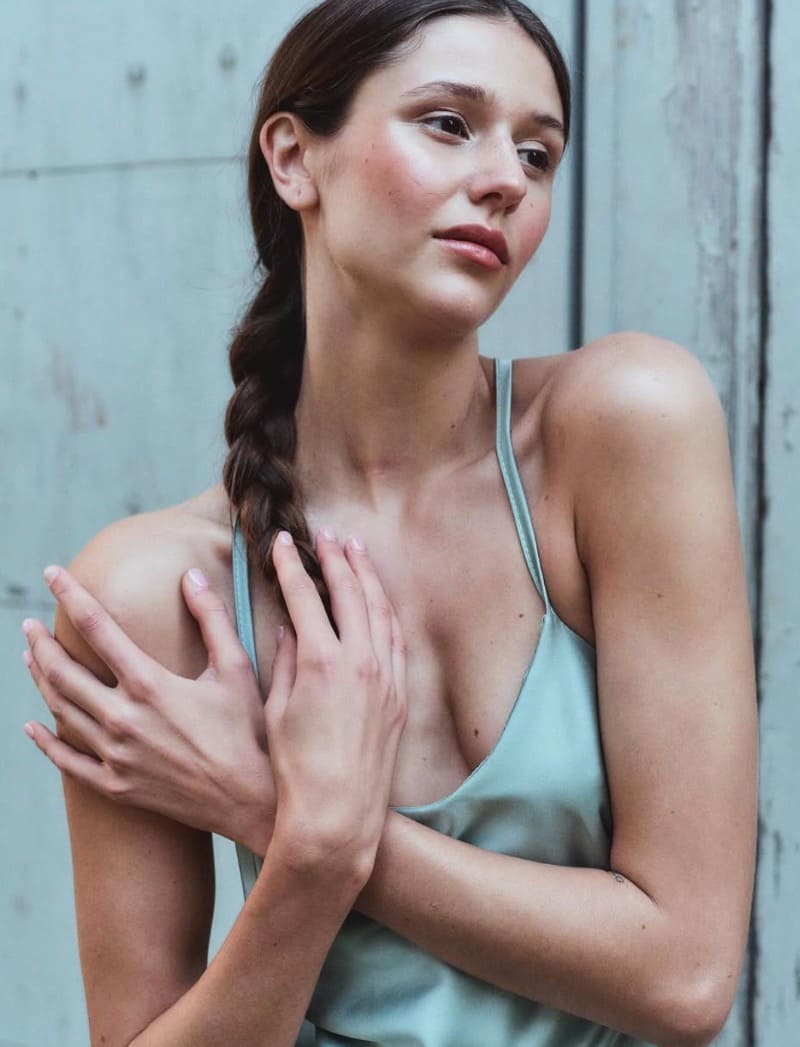 Maria in groen