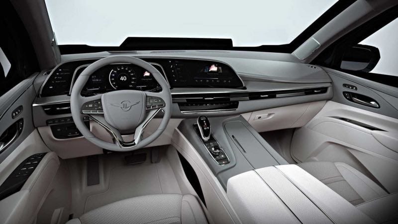 Interieur van de Rezvani Vengeance