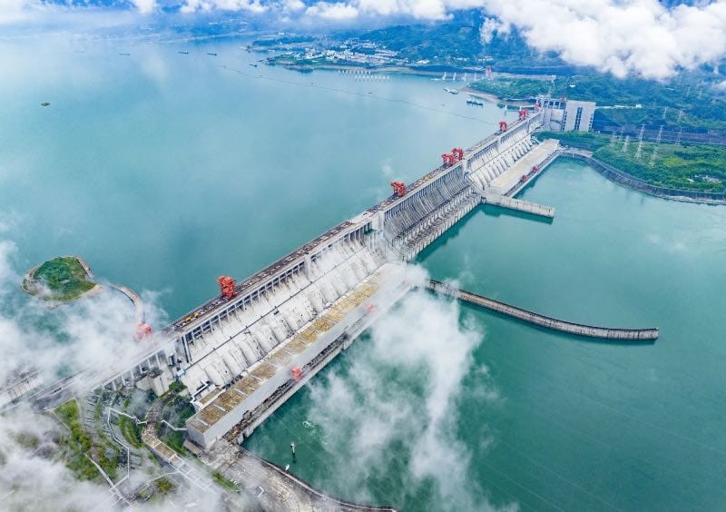 Waterkracht dam in China